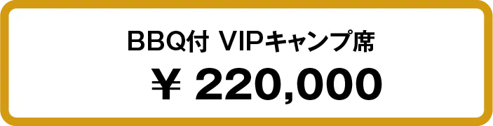 楽天チケット BBQ付VIPキャンプ席 330,0000円